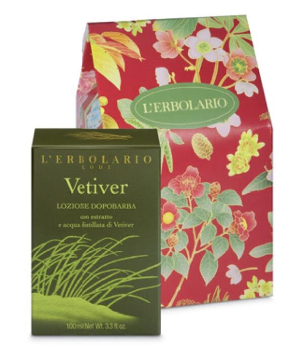 Regalo Vetiver Lozione Dopobarba in scatola autoformante